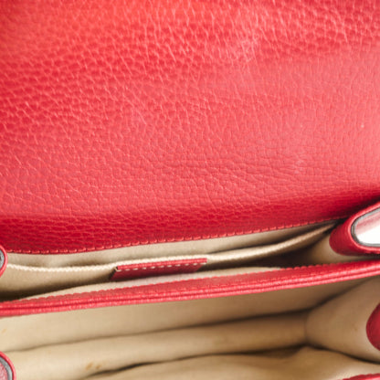 Gucci Bamboo Top Handle Red - photo 10