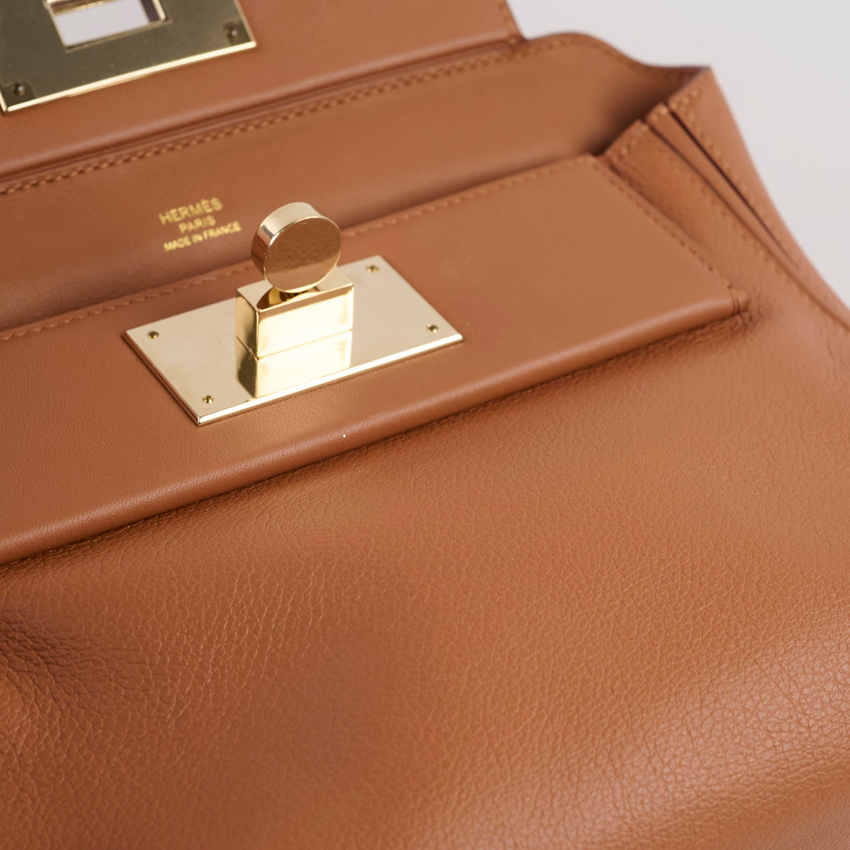 Hermes Mini 24/24 Evercolour Gold U Stamp - photo 9