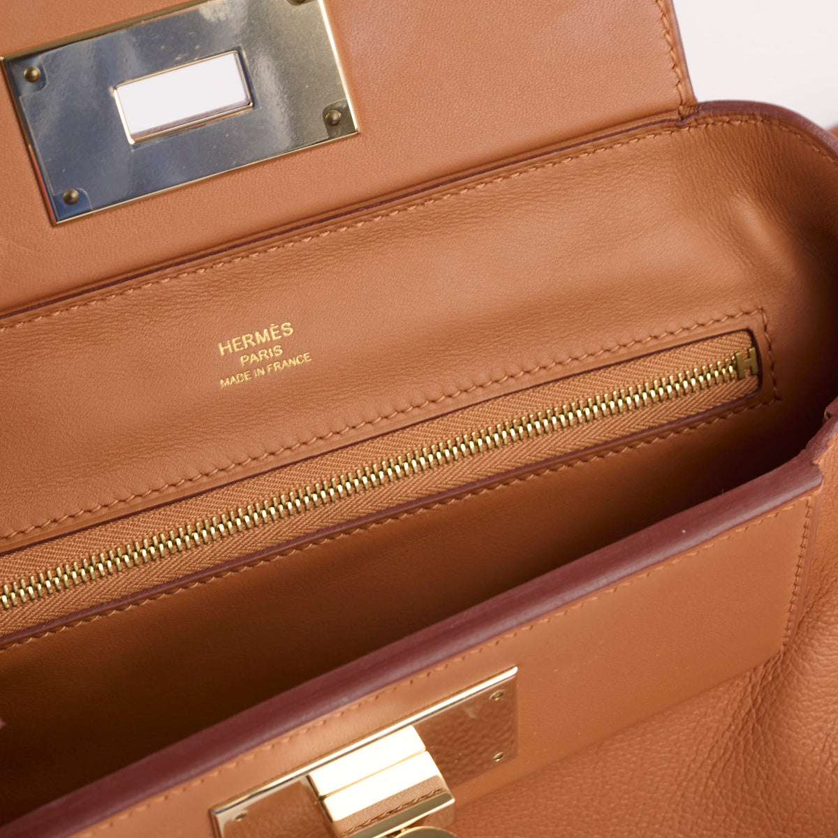 Hermes Mini 24/24 Evercolour Gold U Stamp - photo 5