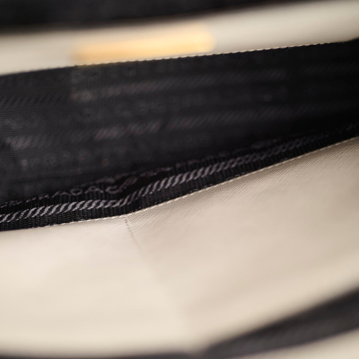 Prada Saffiano Galleria Tote Two Tone Black/White - photo 8
