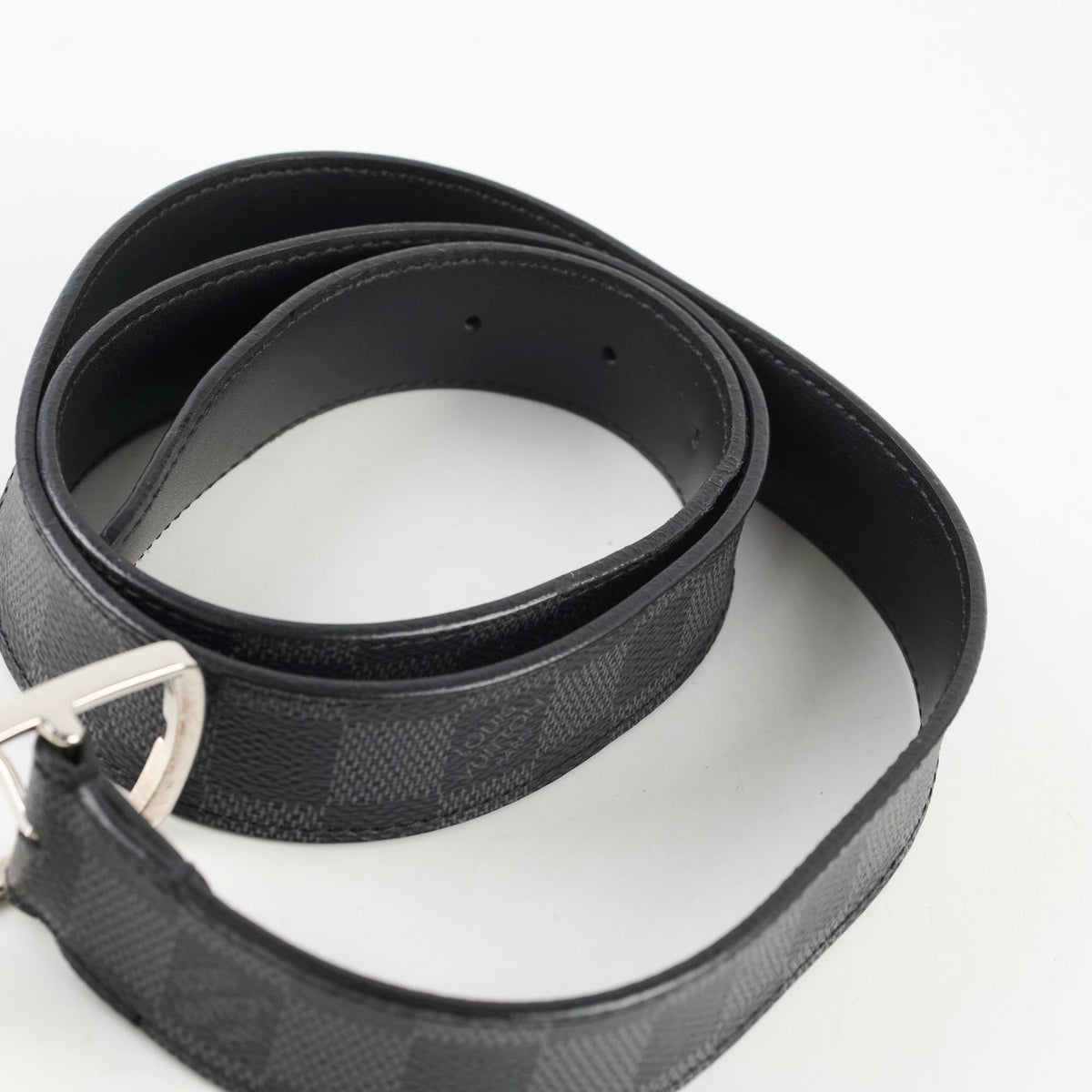 Louis Vuitton Initiales 30 MM Reversible Belt Damier Graphite - photo 3