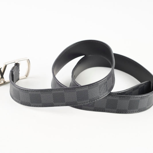 Louis Vuitton Initiales 30 MM Reversible Belt Damier Graphite - photo 2