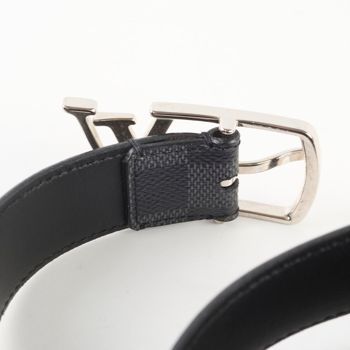 Louis Vuitton Initiales 30 MM Reversible Belt Damier Graphite - photo 6