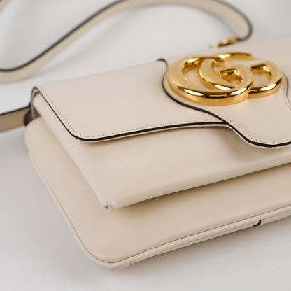 Gucci Small Arli Shoulder Bag Cream - photo 9