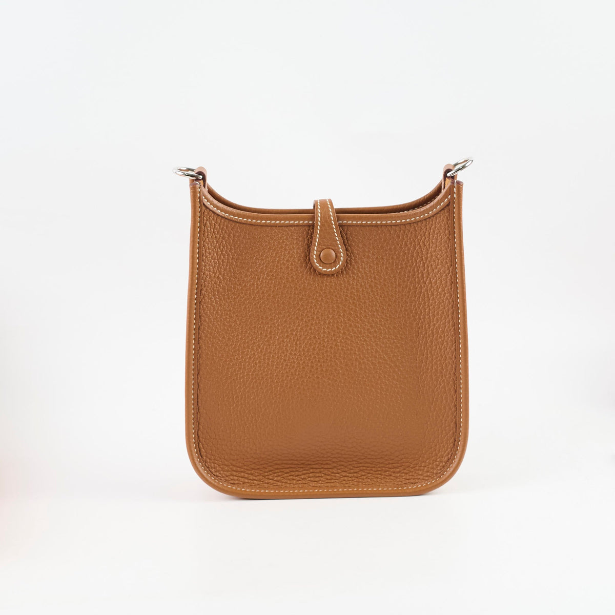 Hermes Mini Evelyne Gold PHW Zigzag Strap U Stamp - photo 2