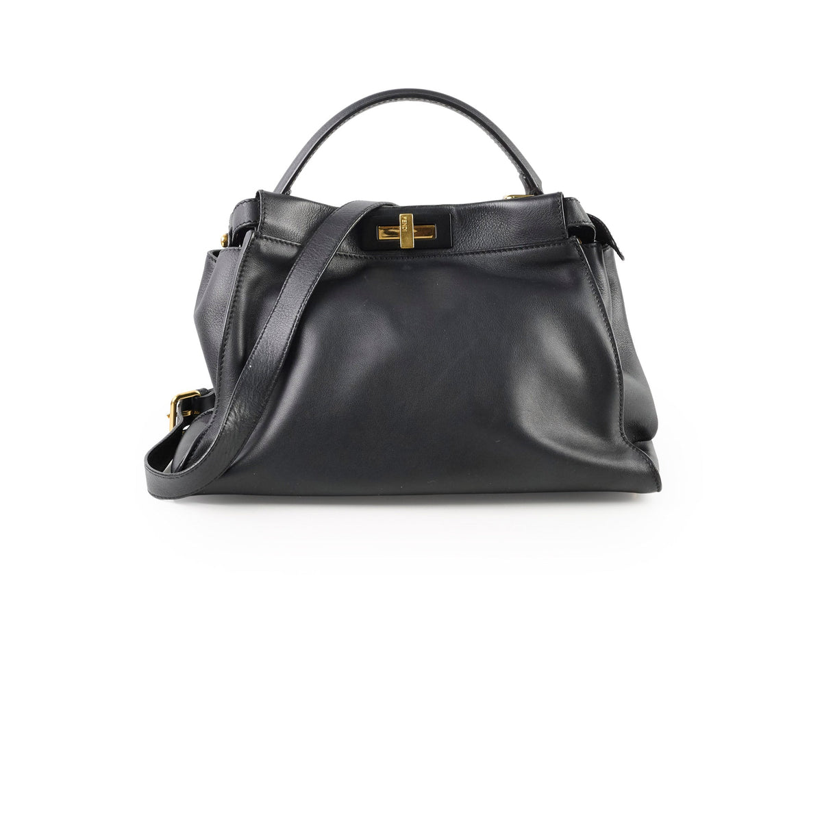 Fendi Peekaboo Medium Black - photo 1
