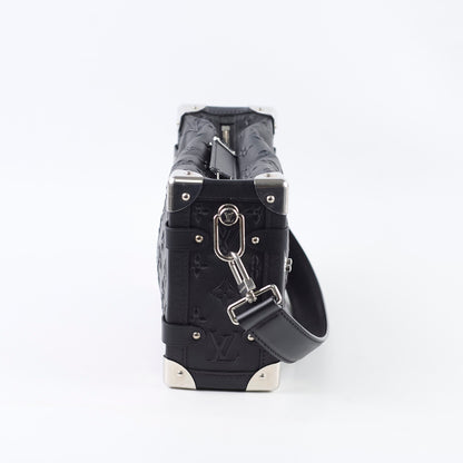 Louis Vuitton Side Trunk MM Black Leather - photo 3