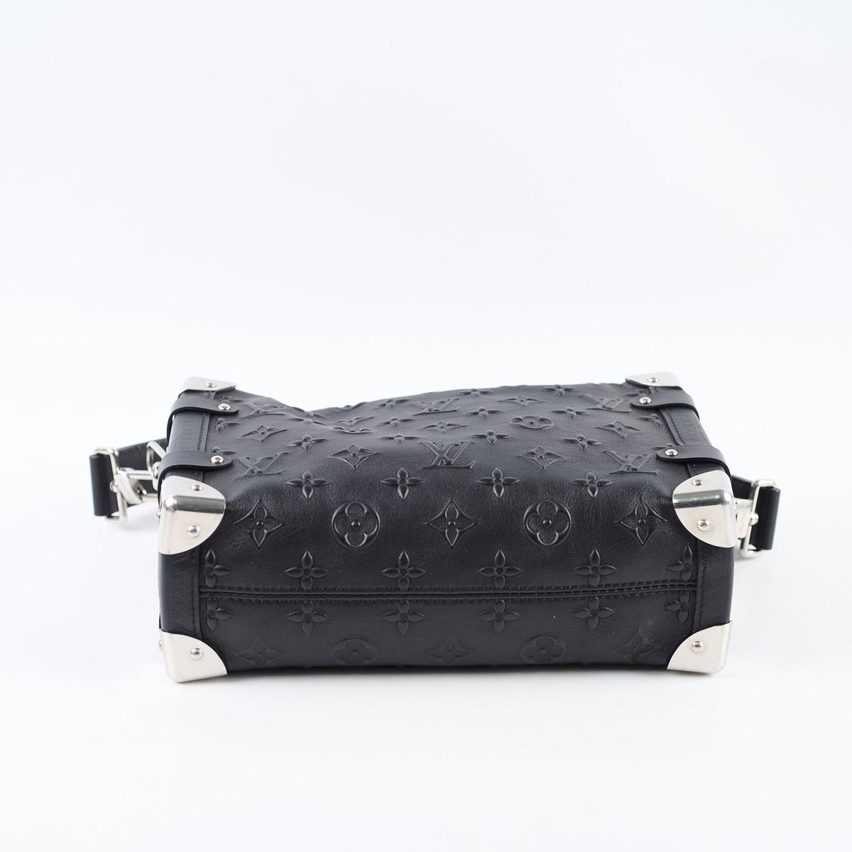Louis Vuitton Side Trunk MM Black Leather - photo 4