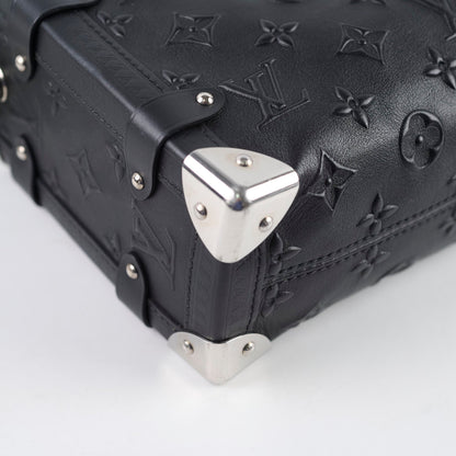 Louis Vuitton Side Trunk MM Black Leather - photo 6