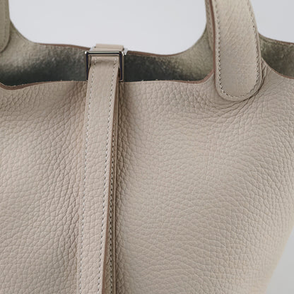 Hermes Picotin 18 Clemence Craie - Stamp K - photo 5
