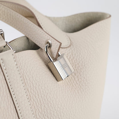 Hermes Picotin 18 Clemence Craie - Stamp K - photo 7