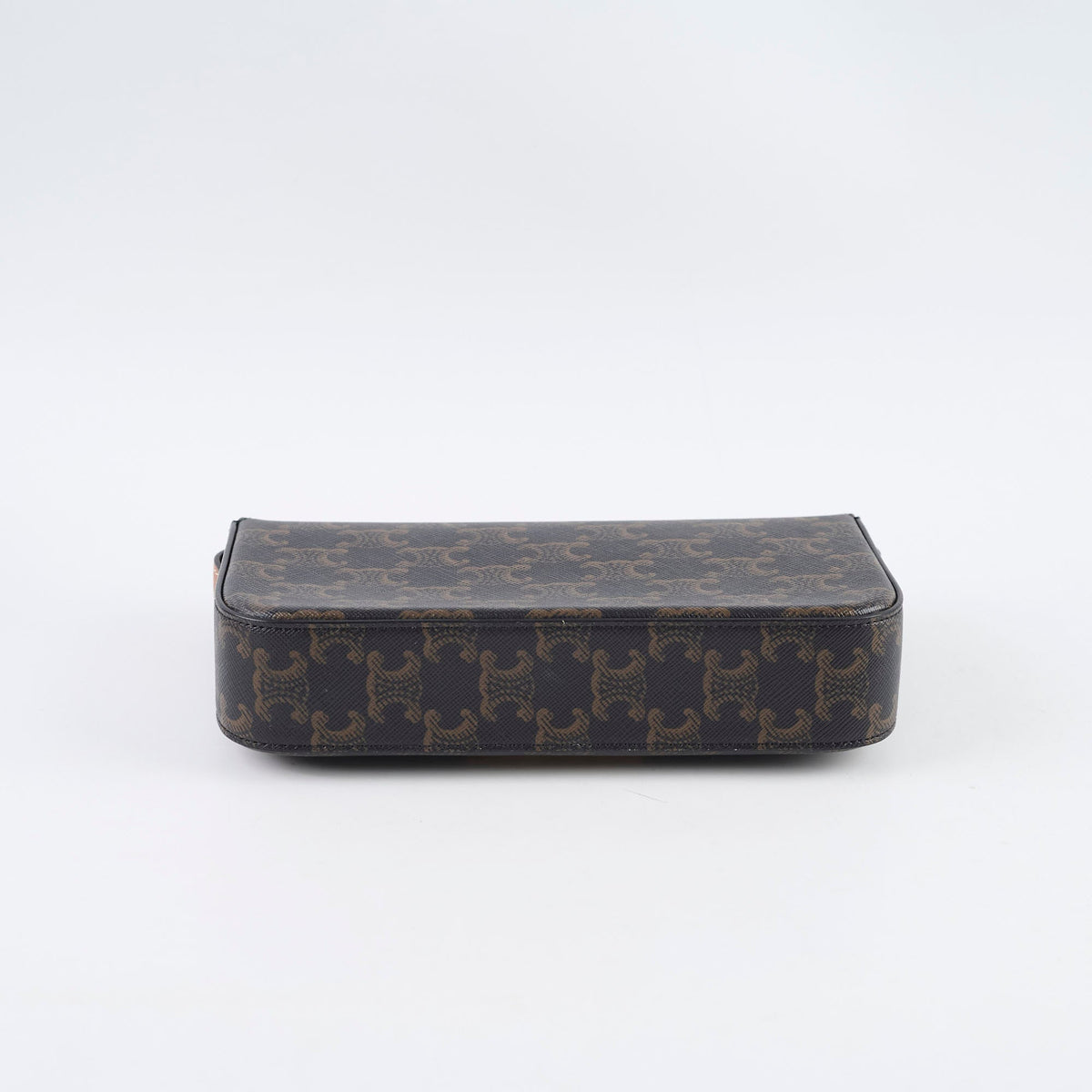 Celine Triomphe Shoulder Bag Brown - photo 4