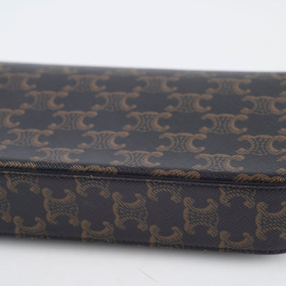 Celine Triomphe Shoulder Bag Brown - photo 8