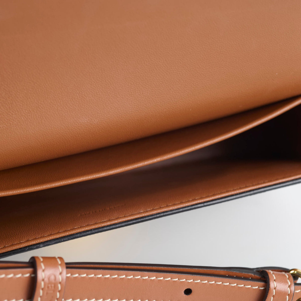 Celine Triomphe Shoulder Bag Brown - photo 5