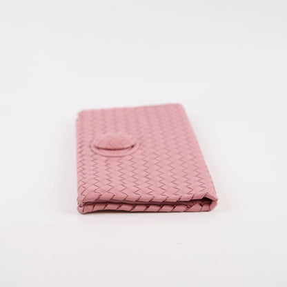 Bottega Veneta Woven Clutch Dusty Pink - photo 3