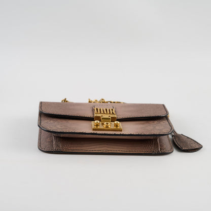 Dior DiorAddict Chain Bag Lizard - photo 4