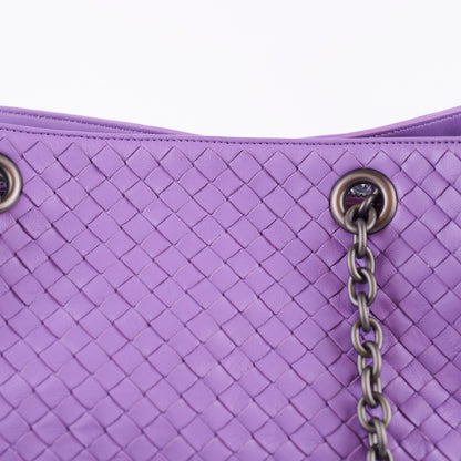 Bottega Veneta Purple Intrecciato Large Tote - photo 5