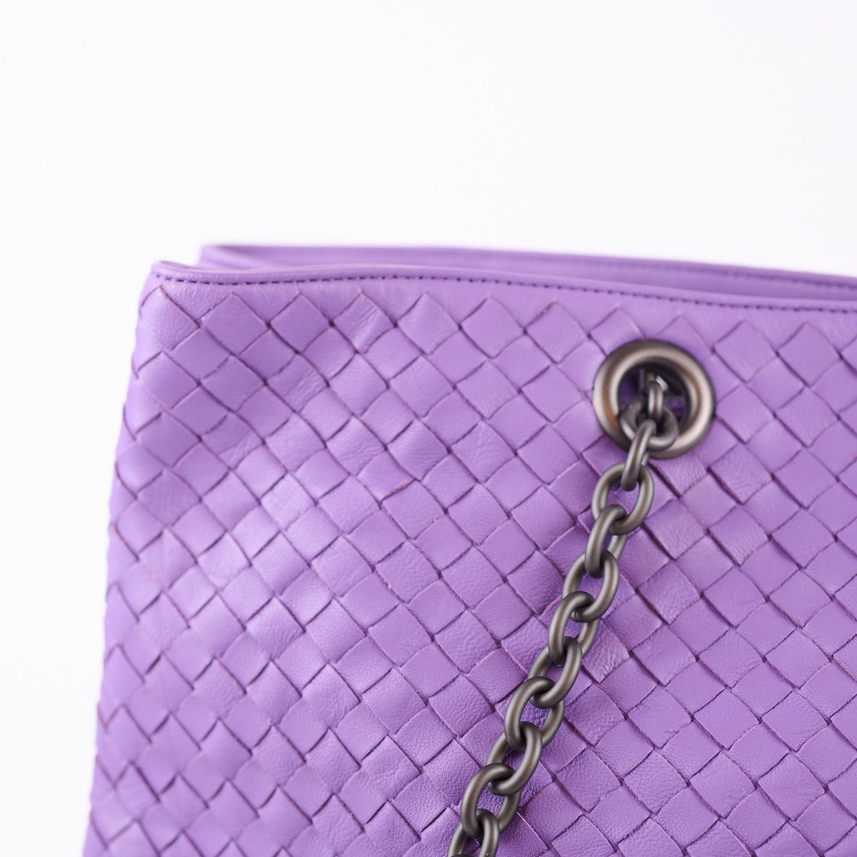Bottega Veneta Purple Intrecciato Large Tote - photo 6