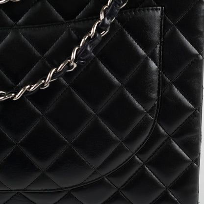 Chanel Single Flap Maxi Flap Black Lambskin SHW - photo 7