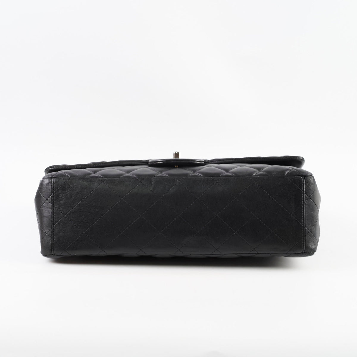 Chanel Single Flap Maxi Flap Black Lambskin SHW - photo 3