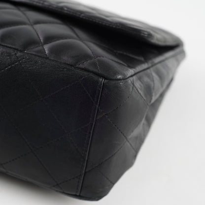 Chanel Single Flap Maxi Flap Black Lambskin SHW - photo 15