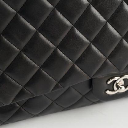 Chanel Single Flap Maxi Flap Black Lambskin SHW - photo 16