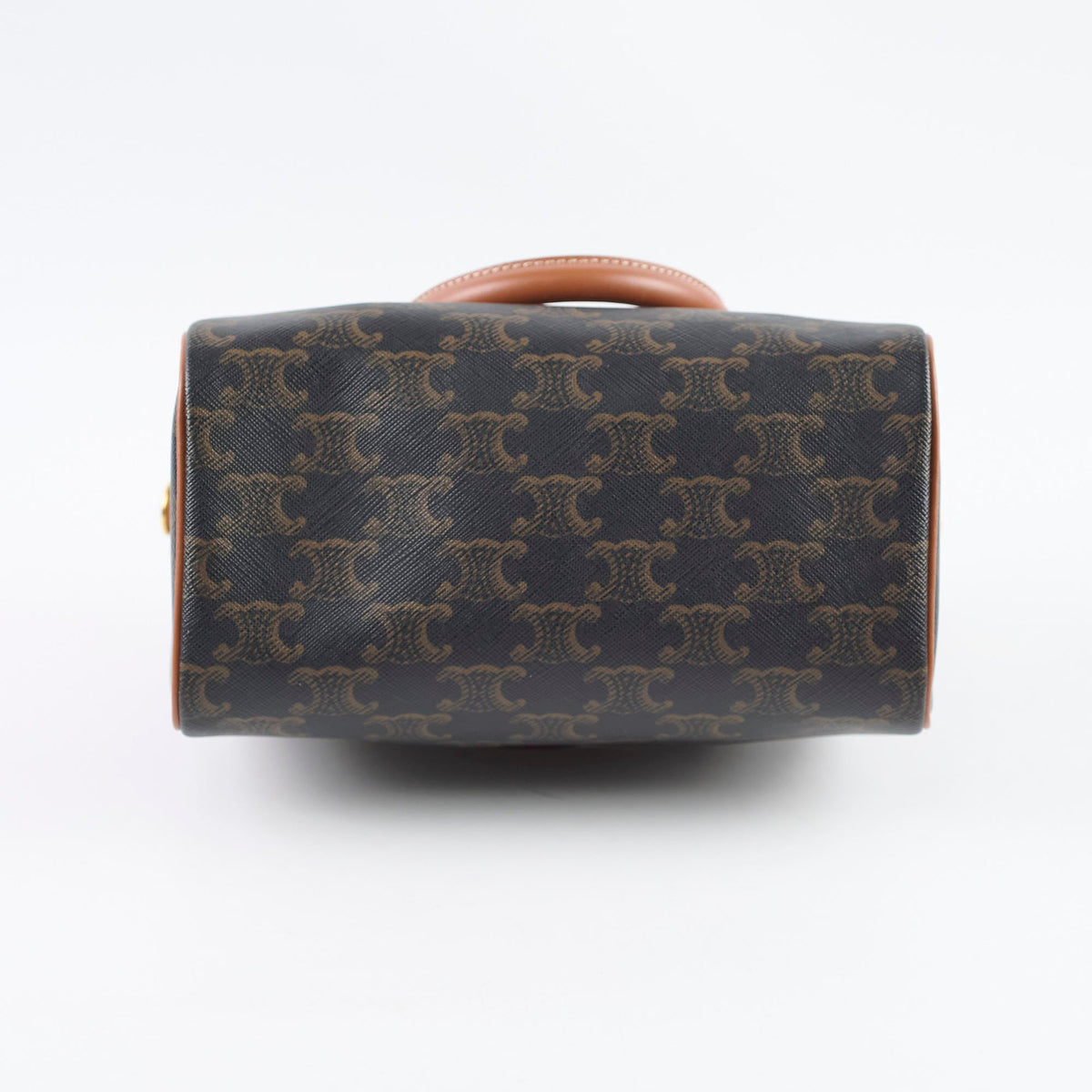 Celine Small Boston Bag Triomphe Canvas - photo 3