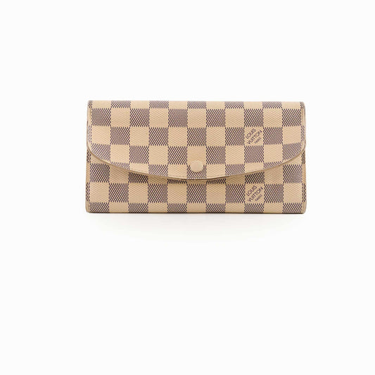 Louis Vuitton Emilie Wallet Damier Azur - photo 1