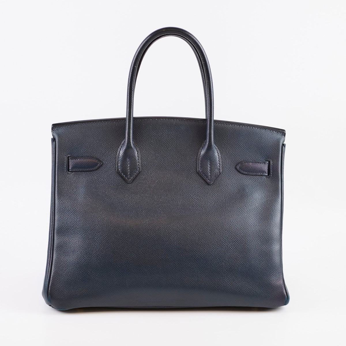 Hermes Birkin 30 Blue Indigo Cushbell - A Square Stamp - photo 2