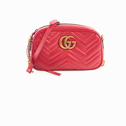 Gucci Marmont Small Red Crossbody - photo 1