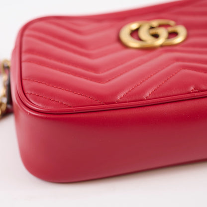 Gucci Marmont Small Red Crossbody - photo 10