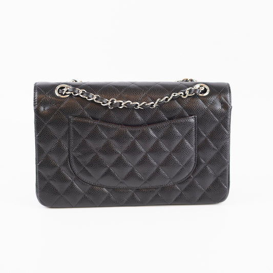Chanel Caviar Double Classic Flap Black Microchipped - photo 2