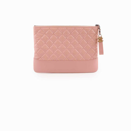 Chanel Gabriel Medium Pouch Pink - photo 1