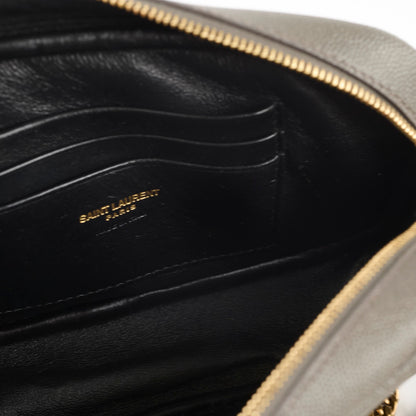 Saint Laurent Mini Lou Camera Grey - photo 5