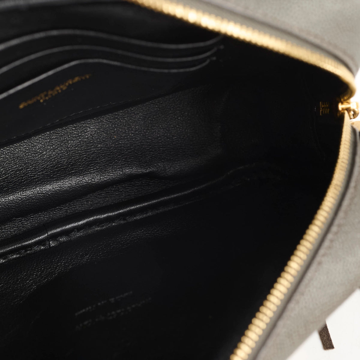 Saint Laurent Mini Lou Camera Grey - photo 6