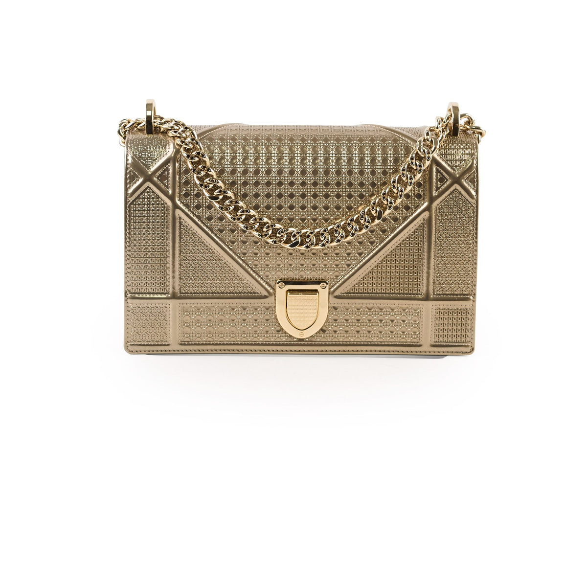 Christian Dior Diorama Medium Metallic Light Gold - photo 1