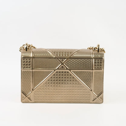 Christian Dior Diorama Medium Metallic Light Gold - photo 2