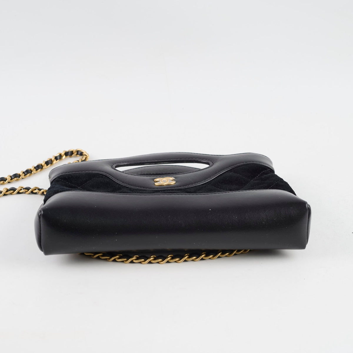 Chanel 31 Small Black Suede (Microchip) - photo 4