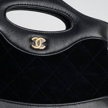 Chanel 31 Small Black Suede (Microchip) - photo 5