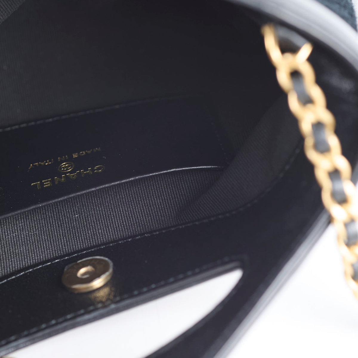 Chanel 31 Small Black Suede (Microchip) - photo 6