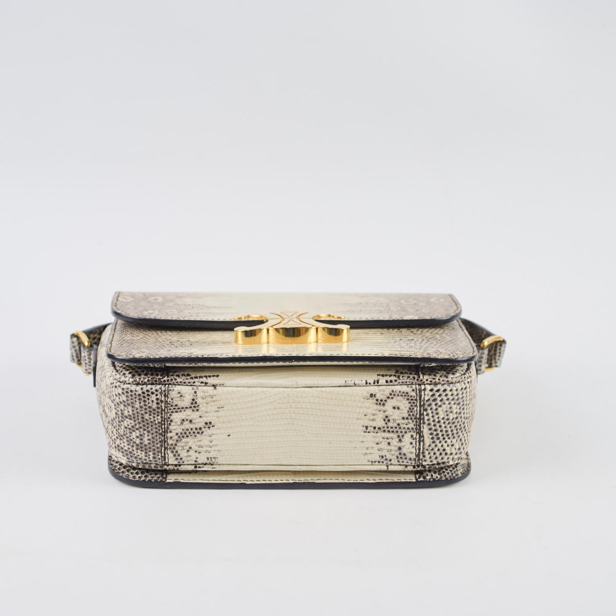 Celine Teen Triomphe Ombre Lizard - photo 4