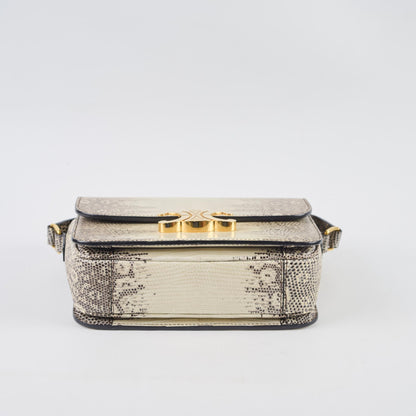 Celine Teen Triomphe Ombre Lizard - photo 4