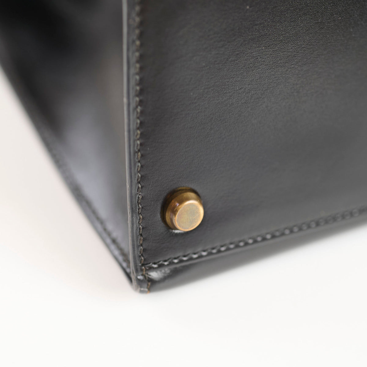 Hermes Kelly 28 Box Calfskin Black- Q Circle Stamp - photo 8