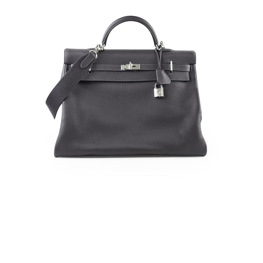 Hermes Kelly Relax Voyage 50 Caban Clemence K Stamp - photo 1