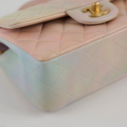 Chanel Top Handle Mini Rectangle Rainbow (microchip) - photo 11