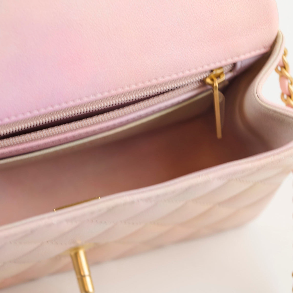 Chanel Top Handle Mini Rectangle Rainbow (microchip) - photo 10