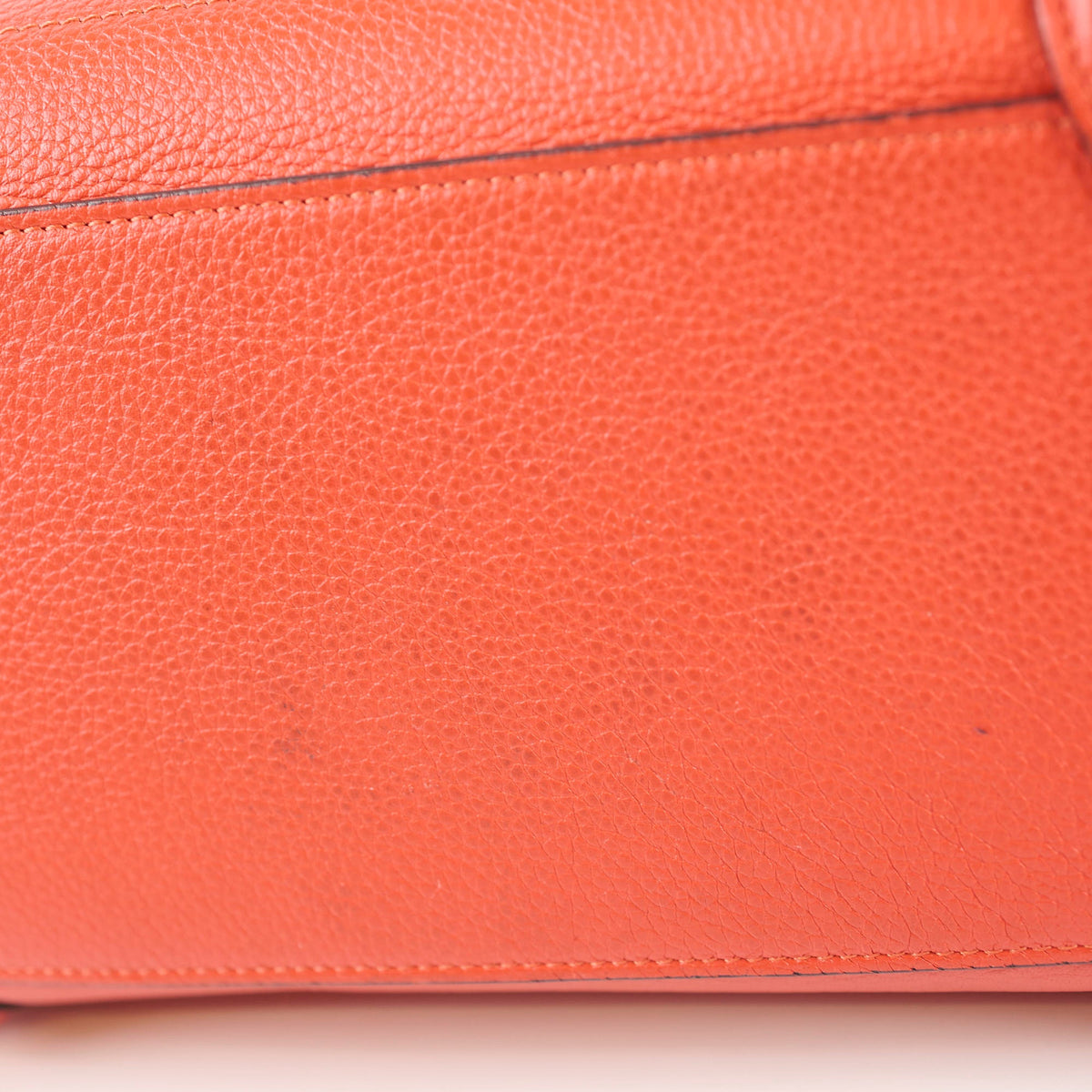 Celine Micro Luggage Grained Calfskin Red - photo 12