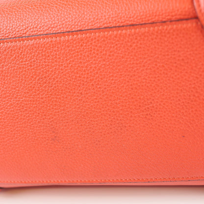 Celine Micro Luggage Grained Calfskin Red - photo 12