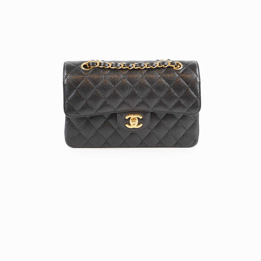 Chanel Small Black Caviar GHW Classic Flap 31 Series - photo 1