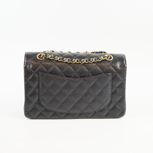 Chanel Small Black Caviar GHW Classic Flap 31 Series - photo 2